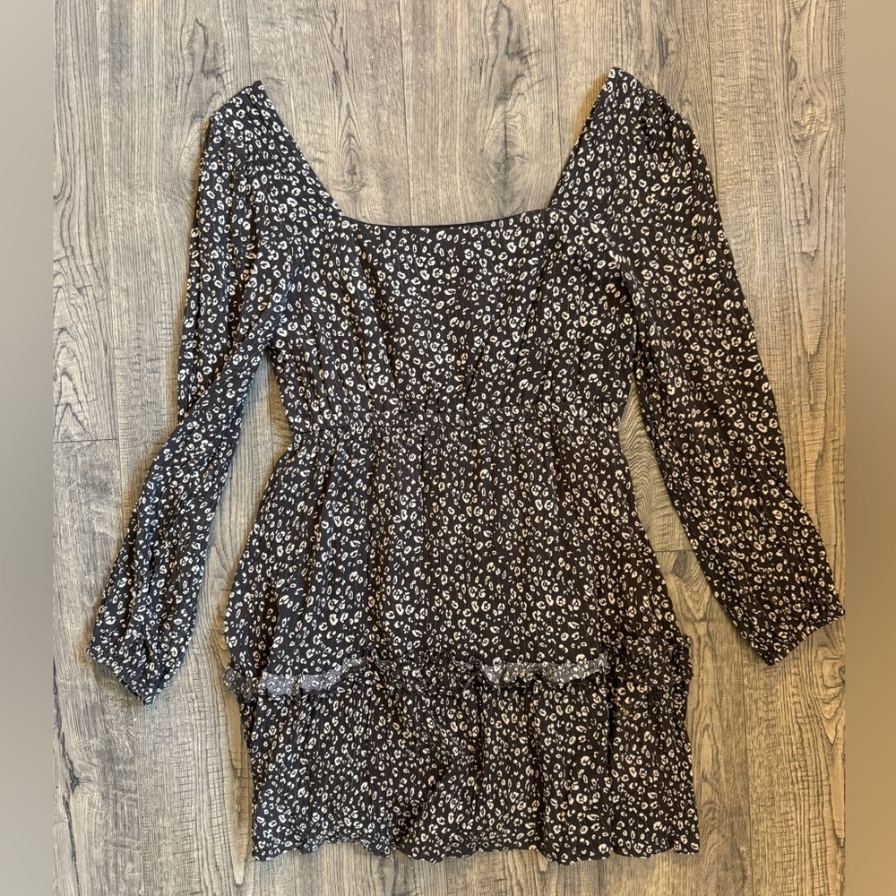 Altar’d State Cheetah Print Mini Dress- Medium
